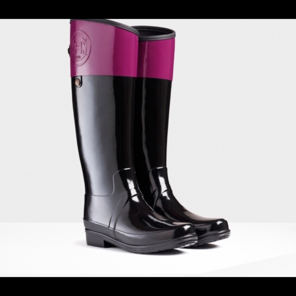 Hunter Sandhurst Carlyle Rain Boots